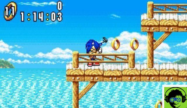Sonic Advance - GBA cheats and codes