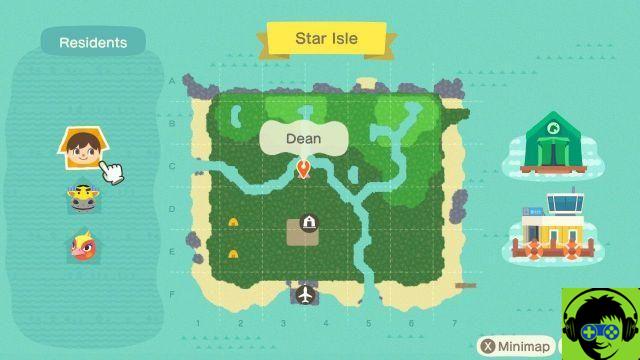 Animal Crossing: New Horizons - How to view the map