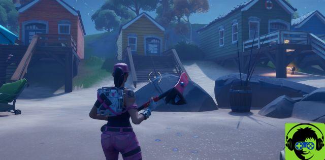 Onde dançar no Rainbow Rentals em Fortnite, Capítulo 2, Temporada 2