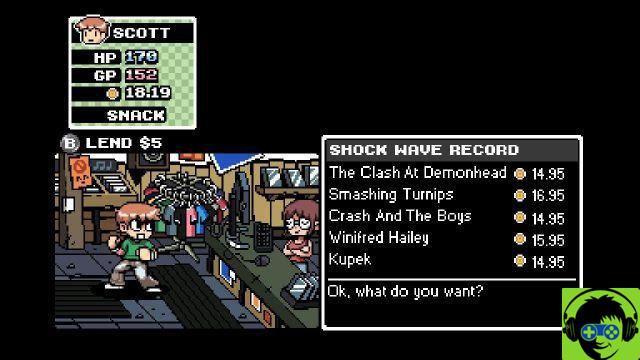 Scott Pilgrim Vs the World: The In-Game Store Guide - What Does Each Item Do?