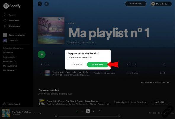 How to restore a deleted Spotify playlist?