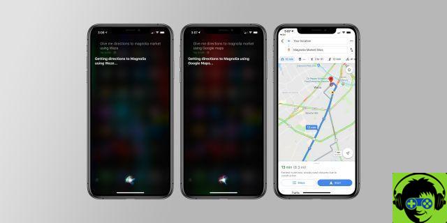 Mapas, Siri, Waze