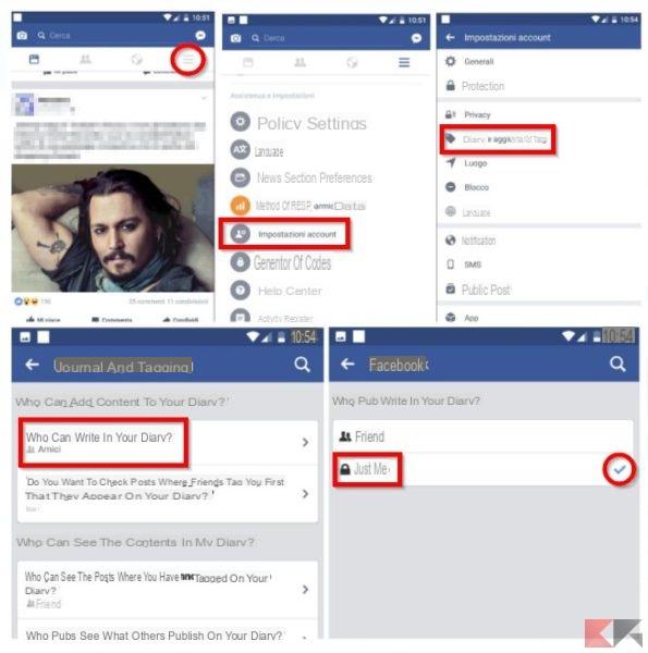 Prevent Facebook friends from posting on the wall