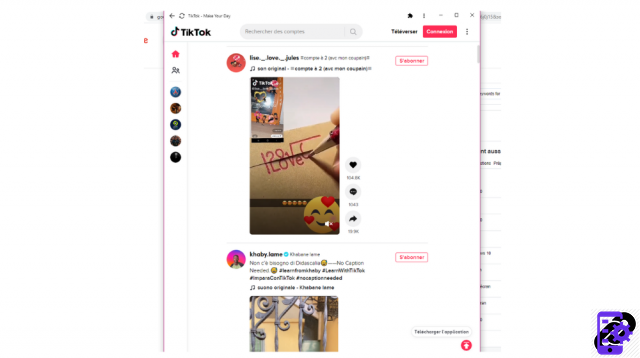 Como usar o TikTok no computador?