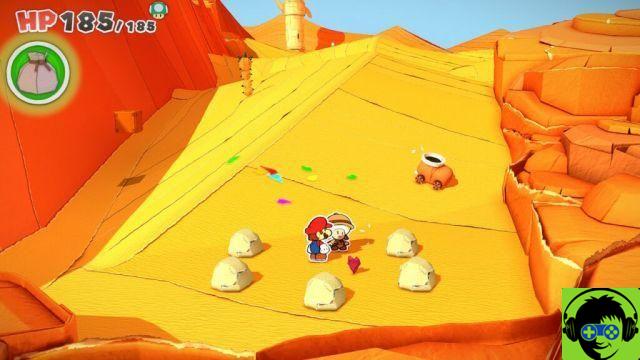 Paper Mario: El rey del origami - Tous les emplacements MAX UP Heart | Guía HP Max