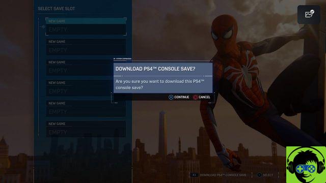 Marvel's Spider-Man Remastered: cómo transferir las partidas guardadas de PS4 a PS5