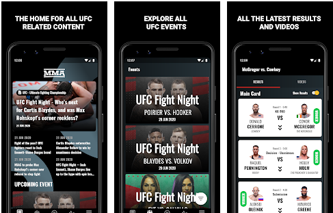 Les meilleures applications pour voir l'ufc en ligne