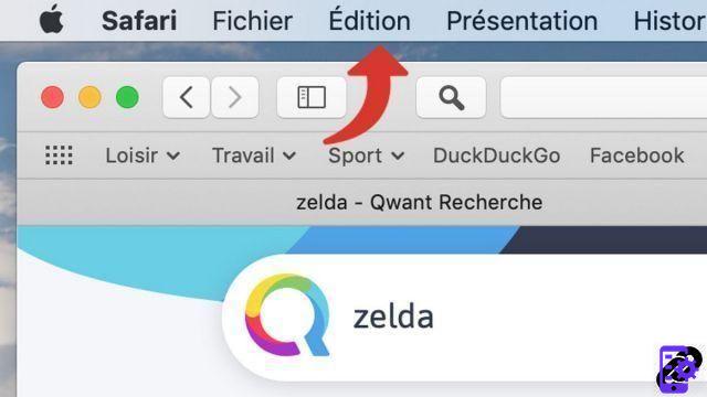 Como reabrir uma guia fechada no Safari?