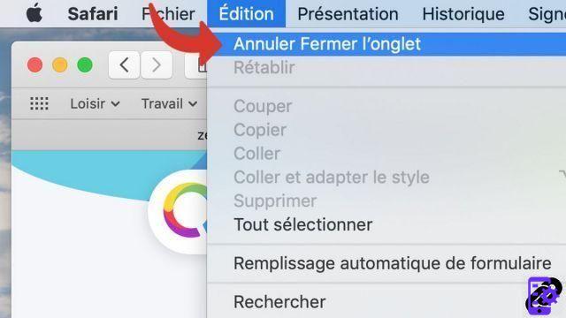 How to reopen a closed tab on Safari?