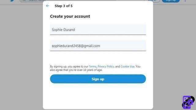 How to create a Twitter account?
