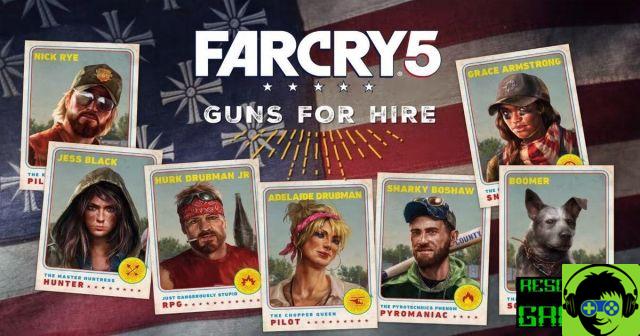 Far Cry 5:Ganar Puntos de Talento y Mejores Habilidades