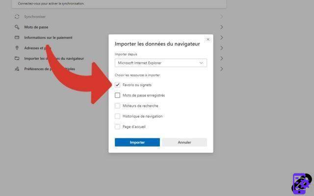 How to import and export bookmarks on Edge?