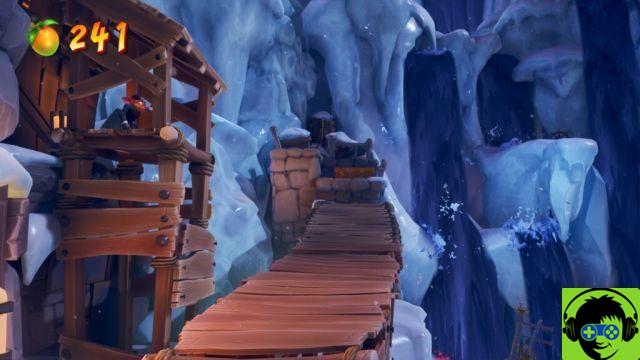 Crash Bandicoot 4: tutte le casse e le posizioni delle gemme nascoste | 6-1: Guida 100% Snow Way Out
