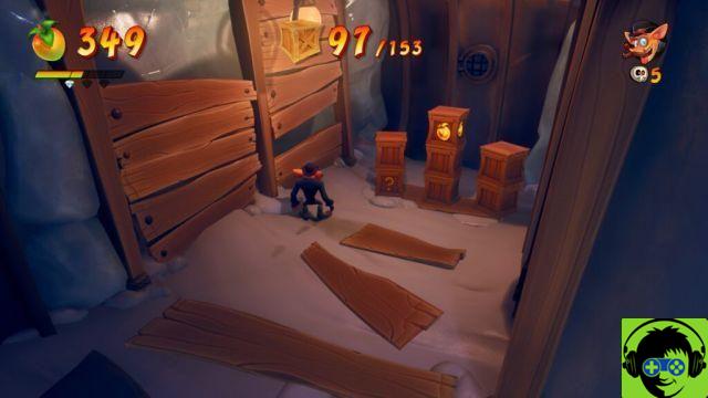 Crash Bandicoot 4: tutte le casse e le posizioni delle gemme nascoste | 6-1: Guida 100% Snow Way Out