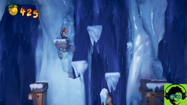 Crash Bandicoot 4: tutte le casse e le posizioni delle gemme nascoste | 6-1: Guida 100% Snow Way Out