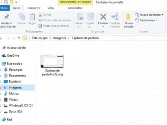 Cómo restablecer el contador de capturas de pantalla en Windows 10