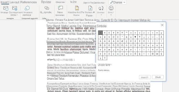 Come scrivere formule matematiche su Word