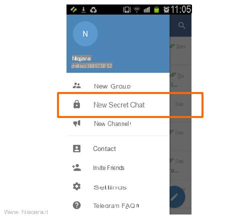 Cómo crear un chat secreto en Telegram