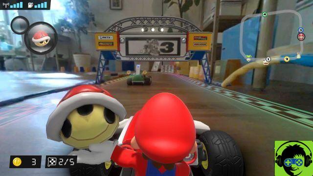 Mario Kart Live: Home Circuit - Funciona en el tapete