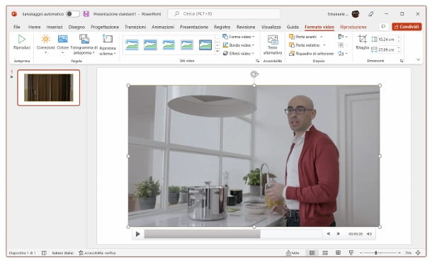 How to insert a video into PowerPoint