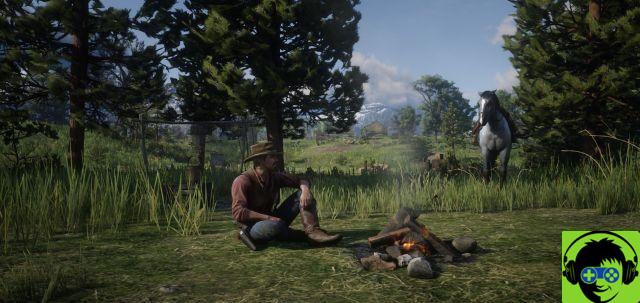 Locais de acampamento online em Red Dead Redemption 2