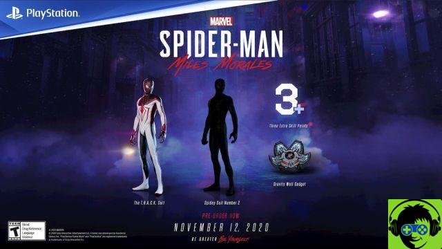 Marvel's Spider-Man: Miles Morales - Guía de ediciones y bonificaciones de reserva