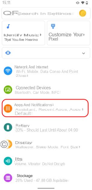 Como limpar o cache de um aplicativo no Android?