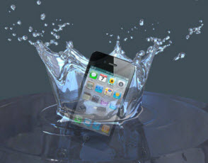 ¿Cómo reparar un iPhone que se cayó al agua?
