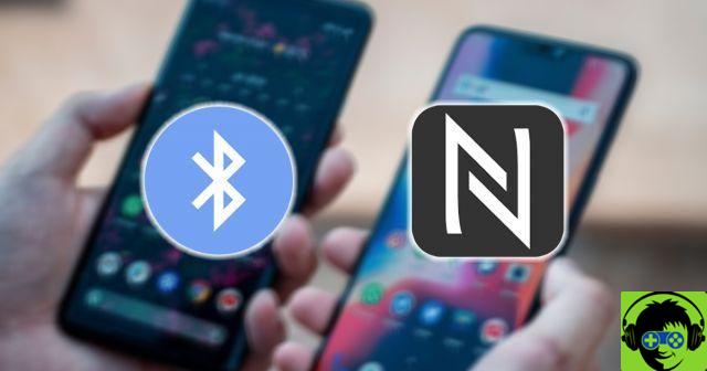 Cómo transferir archivos por Bluetooth o por NFC en Android