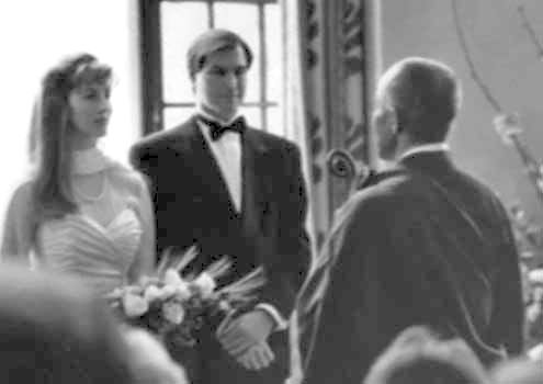 Thirty years ago Steve Jobs was getting married