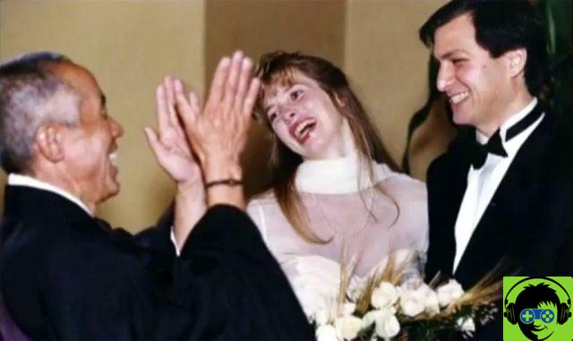 Thirty years ago Steve Jobs was getting married