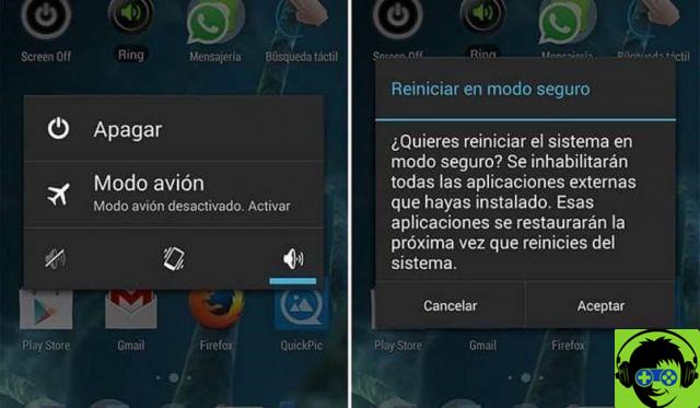 ¿Cómo eliminar o deshabilitar el Modo seguro en un teléfono móvil Android? - Rapido y Facil