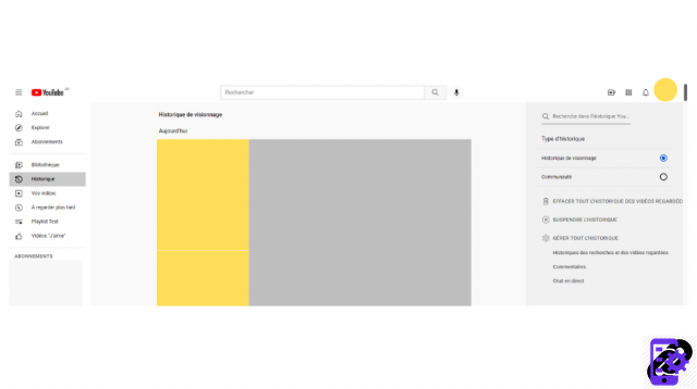 Comente supprimer ou suspendre son historique YouTube ?