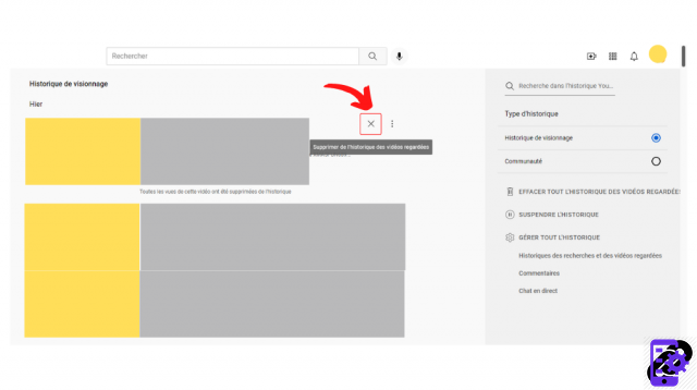 Comente supprimer ou suspendre son historique YouTube ?