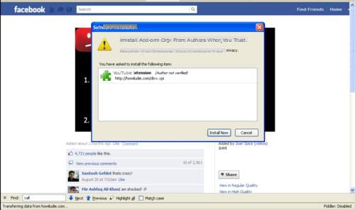 SPAM / Virus Facebook