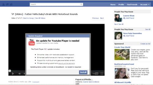 SPAM / Virus Facebook