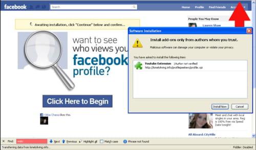 SPAM / Virus Facebook