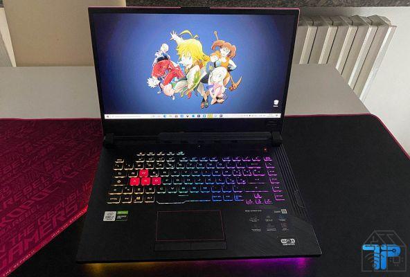 A revisão do ASUS ROG Strix G15 Electro Punk. Tamarro e se apresentando