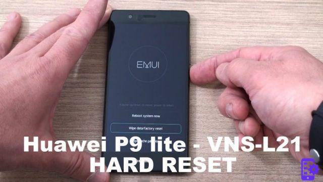How to reset Huawei P9 Lite