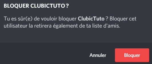 Como bloquear uma conta do Discord?