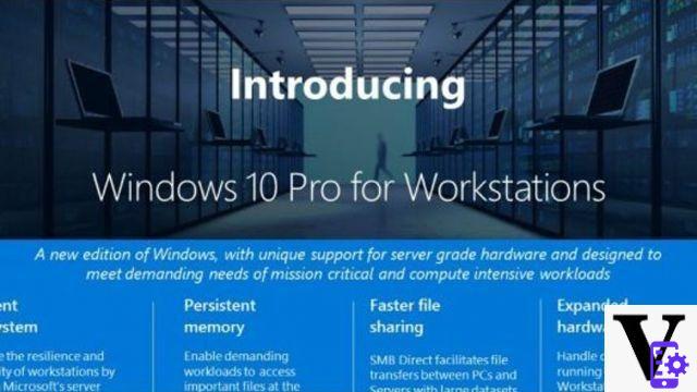 Windows 10 Pro for Workstations, edição geek