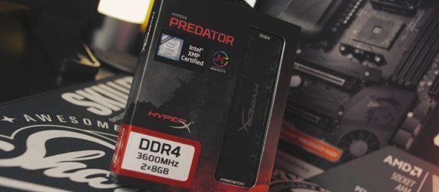 HyperX Predator DDR4 RGB 3600 Mhz • Recensione memory RAM da gaming