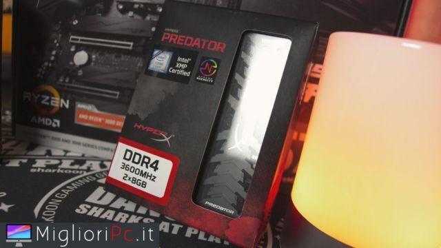 HyperX Predator DDR4 RGB 3600 Mhz • Recensione memory RAM da gaming