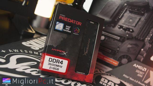 HyperX Predator DDR4 RGB 3600 Mhz • Recensione memory RAM da gaming