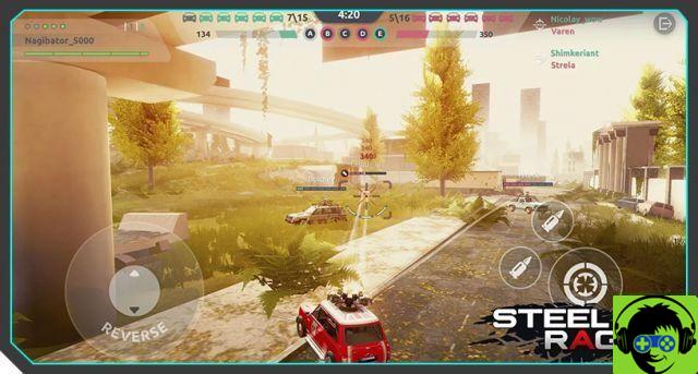 Steel Rage: Robot Cars PVP Shooter Warfare Revisión