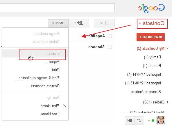 Export / Import CSV Contacts from / to Android | androidbasement - Official Site