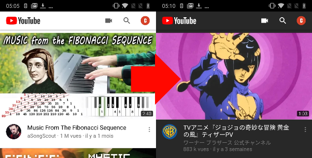 Habilitar el modo oscuro de YouTube sin raíz o APK modificado