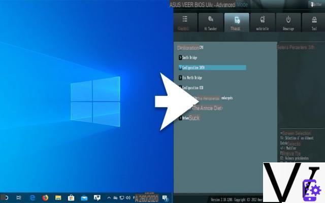 Windows 10: how to access the BIOS or UEFI of the PC