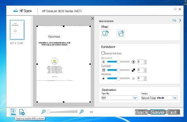 How to scan multiple pages to PDF