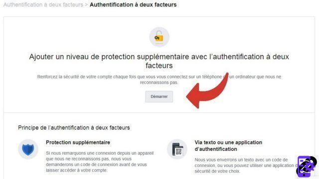 How do I activate two-factor login on Facebook?